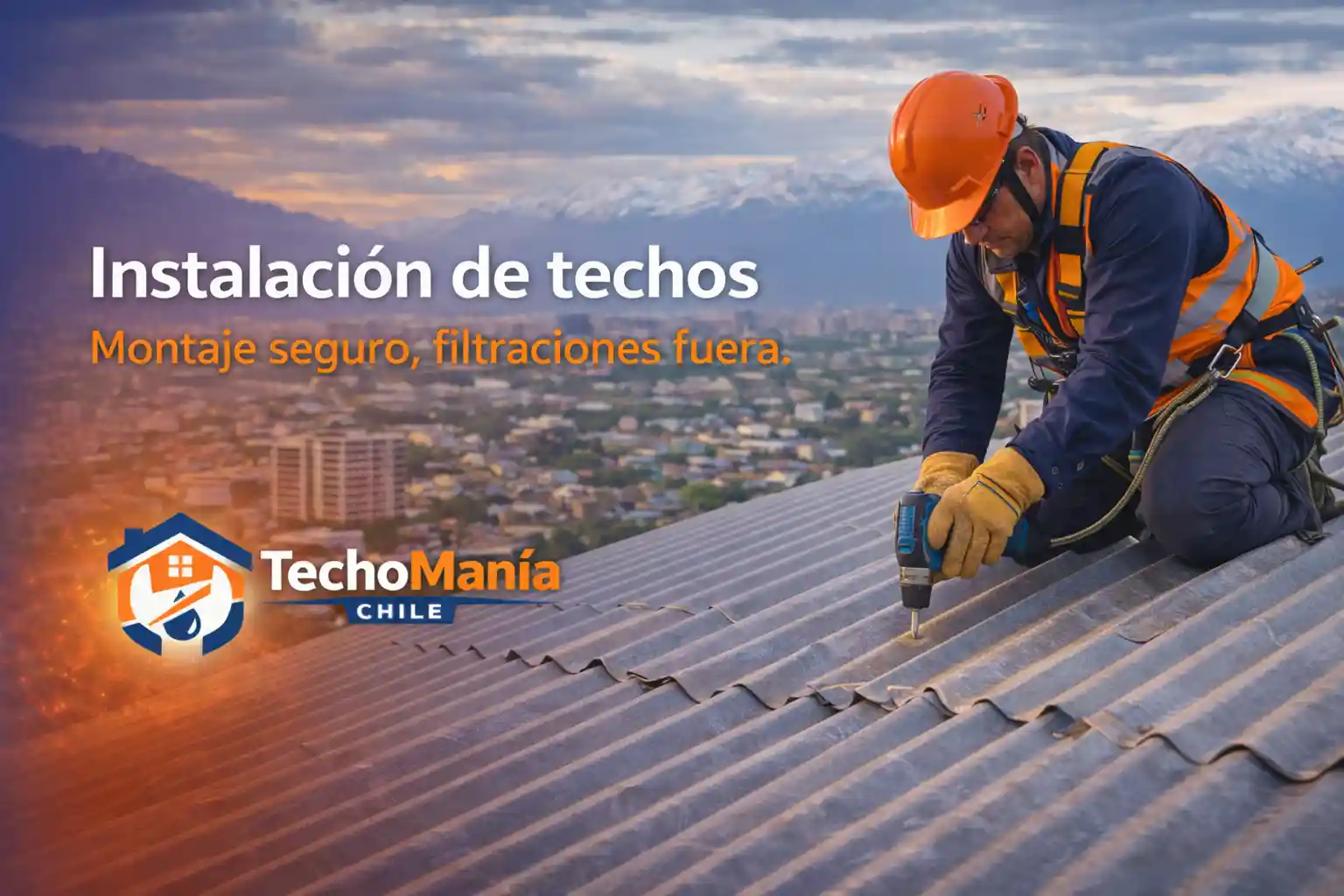 Instalación de techos